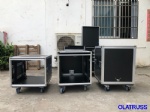 Sliding door rack case